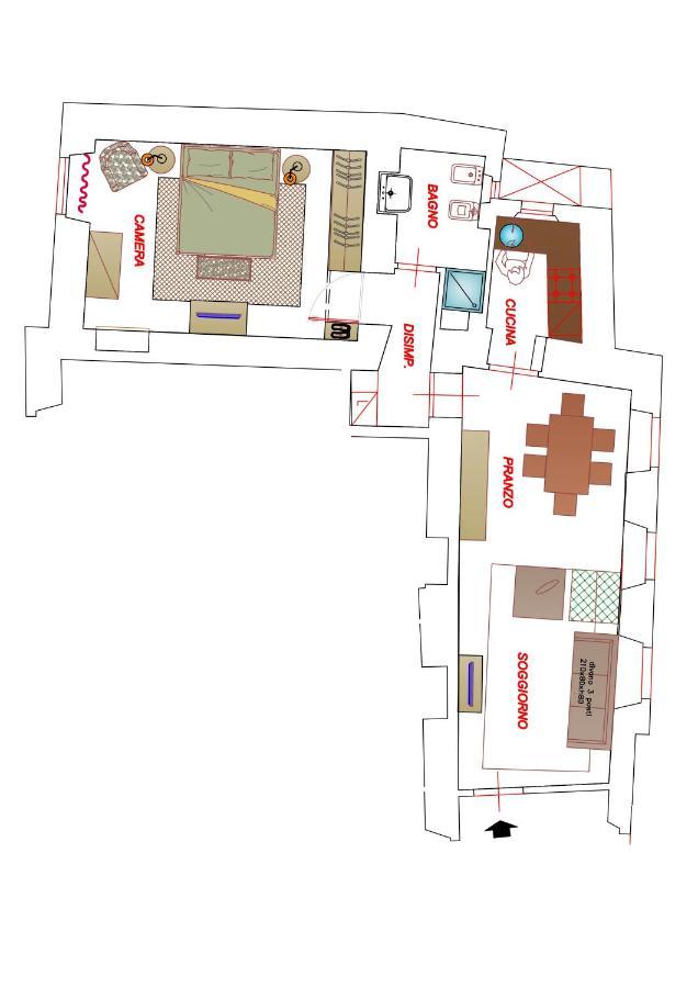 Appartamento Residenza Del Corso Arezzo Esterno foto
